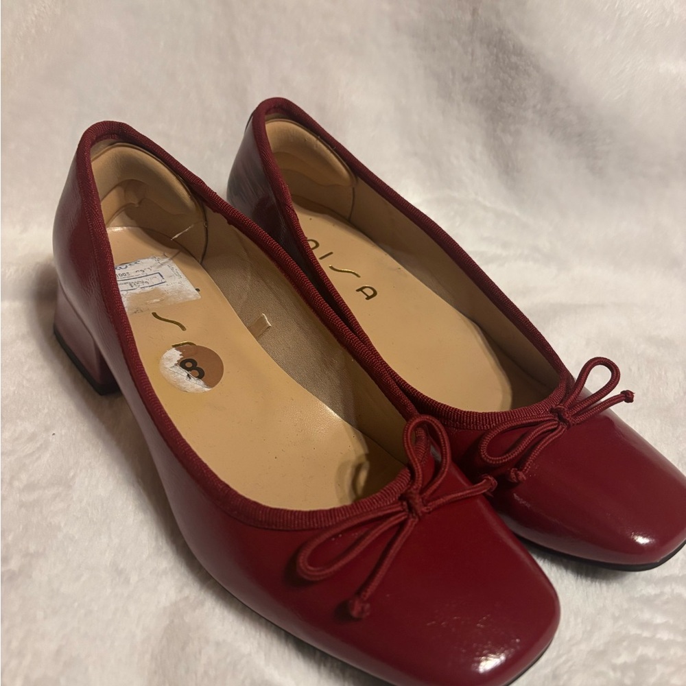 Red Ballet Pumps